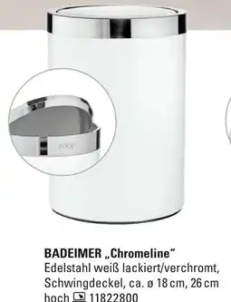 Höffner Joop! badeimer chromeline Angebot