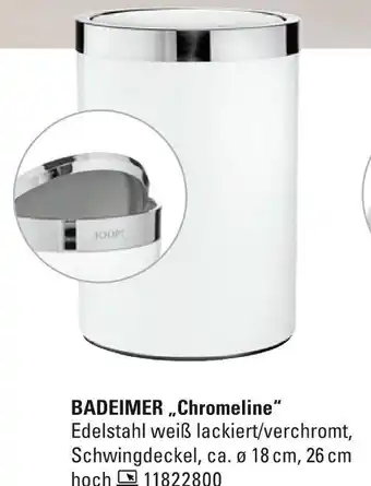 Höffner Joop! badeimer chromeline Angebot