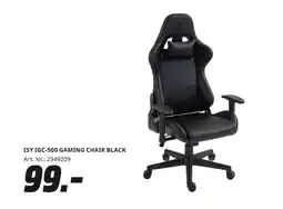 MediaMarkt Isy igc-500 gaming chair black Angebot