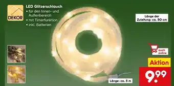 Netto Marken-Discount Led glitzerschlauch Angebot