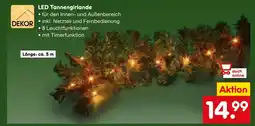 Netto Marken-Discount Dekor led tannengirlande Angebot
