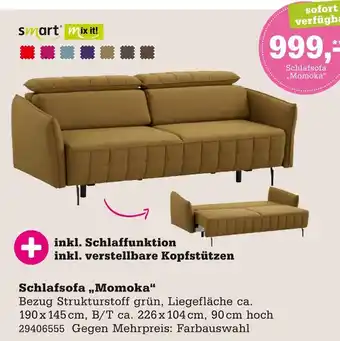 Höffner Schlafsofa „momoka“ Angebot