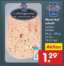 Netto Marken-Discount Wolf wurst aufschnitt Angebot
