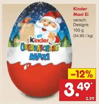 Netto Marken-Discount Kinder maxi ei Angebot