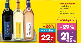 Netto Marken-Discount Gran sud merlot Angebot