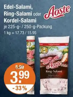 V Markt Aoste edel-salami Angebot