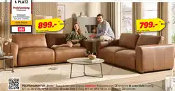 Höffner Leder-sofa „derby“ Angebot