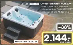 Netto Marken-Discount Home deluxe outdoor whirlpool horizon Angebot