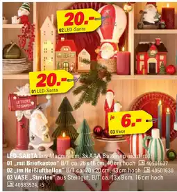 Höffner Led-santa mit briefkasten Angebot