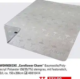 Höffner Joop wohndecke „cornflower charm“ Angebot