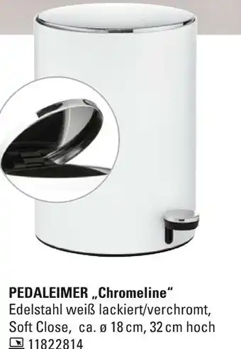 Höffner Pedaleimer chromeline Angebot