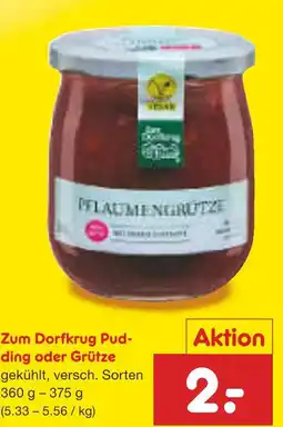 Netto Marken-Discount Zum dorfkrug pudding Angebot
