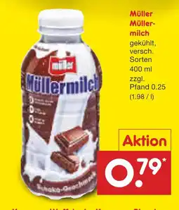 Netto Marken-Discount Müller müllermilch Angebot