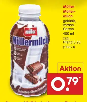 Netto Marken-Discount Müller müllermilch Angebot