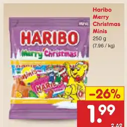 Netto Marken-Discount Haribo merry christmas minis Angebot