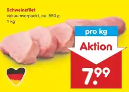Netto Marken-Discount Schweinefilet Angebot