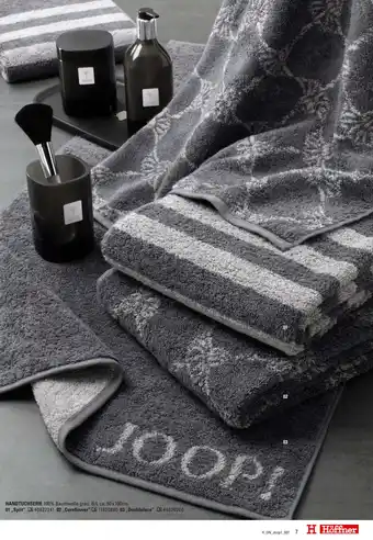 Höffner Joop! handtuch split Angebot