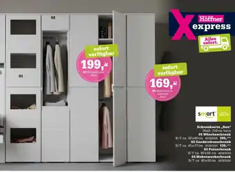 Höffner Smart und ben wäscheschrank Angebot