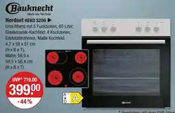 V Markt Bauknecht herdset heko s200 Angebot