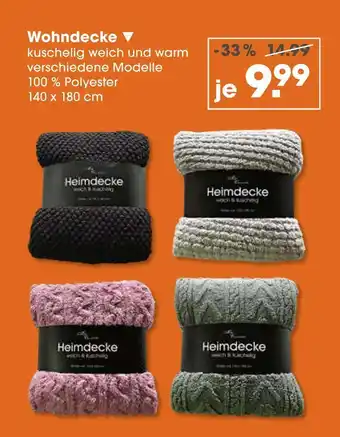 V Markt Wohndecke Angebot