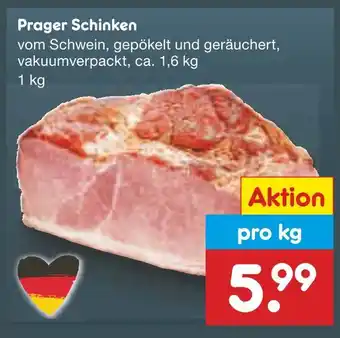 Netto Marken-Discount Prager schinken Angebot
