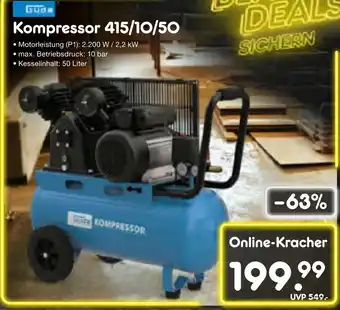 Netto Marken-Discount Güde kompressor 415/10/50 Angebot
