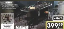 Netto Marken-Discount Home deluxe pokertisch full house Angebot