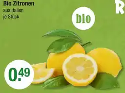 V Markt Bio zitronen Angebot