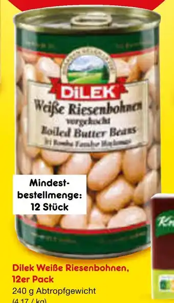 Netto Marken-Discount Dilek weiße riesenbohnen Angebot