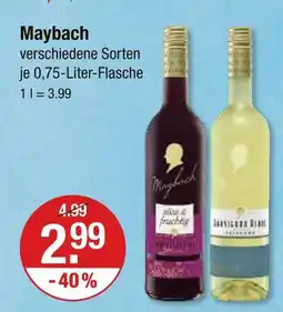 V Markt Maybach maybach Angebot