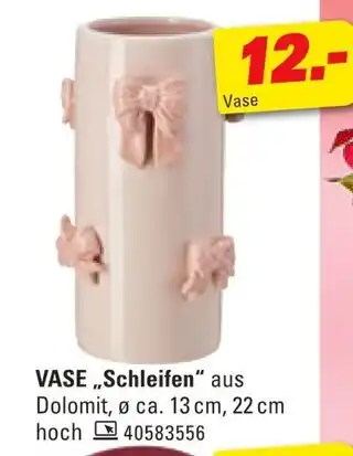 Höffner Vase schleifen Angebot
