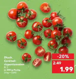 Kaufland Dtsch. cocktail-rispentomaten Angebot