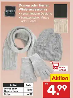 Netto Marken-Discount Esprit winteraccessoires mütze oder handschuhe Angebot