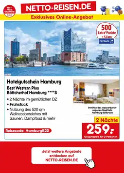 Netto Marken-Discount Best western plus böttcherhof hamburg hotelgutschein hamburg Angebot