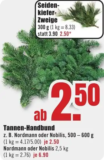 B1 Discount Baumarkt Tannen-Handbund Angebot
