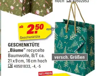 Höffner Geschenktüte 'bäume' Angebot