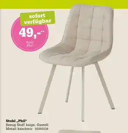 Höffner Stuhl 'phil´ Angebot