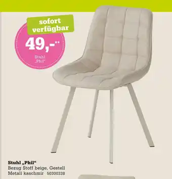 Höffner Stuhl 'phil´ Angebot