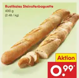 Netto Marken-Discount Rustikales steinofenbaguette Angebot