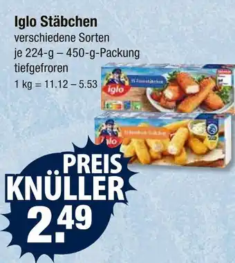 V Markt Iglo stäbchen Angebot