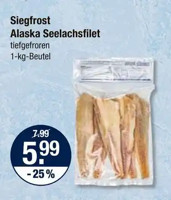 V Markt Siegfrost alaska seelachsfilet Angebot