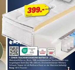 Höffner Beco 7-zonen-taschenfederkern-matratze Angebot