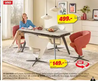 Höffner Uno esstisch Angebot