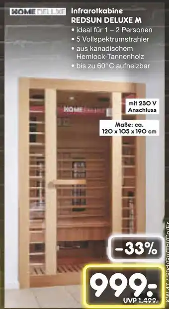 Netto Marken-Discount Home deluxe redsun deluxe m Angebot