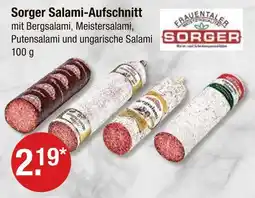 V Markt Sorger salami-aufschnitt Angebot
