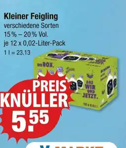 V Markt Kleiner feigling Angebot
