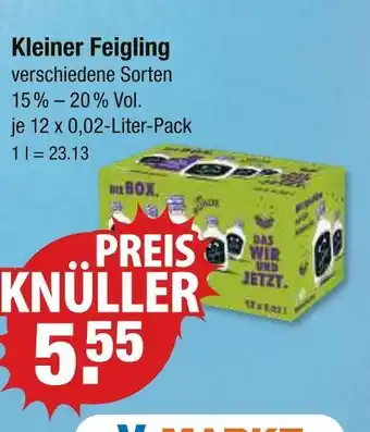 V Markt Kleiner feigling Angebot