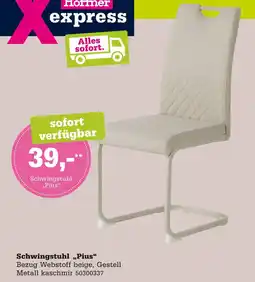 Höffner Schwingstuhl „pius“ Angebot