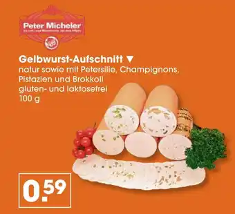 V Markt Peter micheler gelbwurst-aufschnitt Angebot