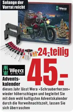 B1 Discount Baumarkt Wera Adventskalender Angebot